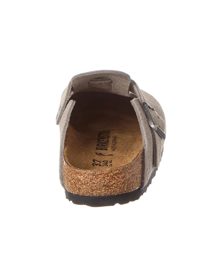 Birkenstock Boston BS Narrow Suede Clog