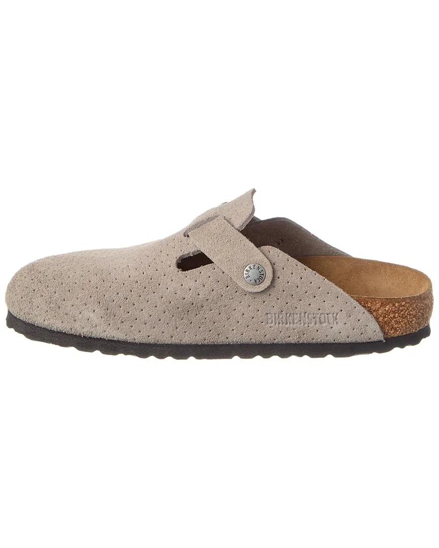 Birkenstock Boston BS Narrow Suede Clog
