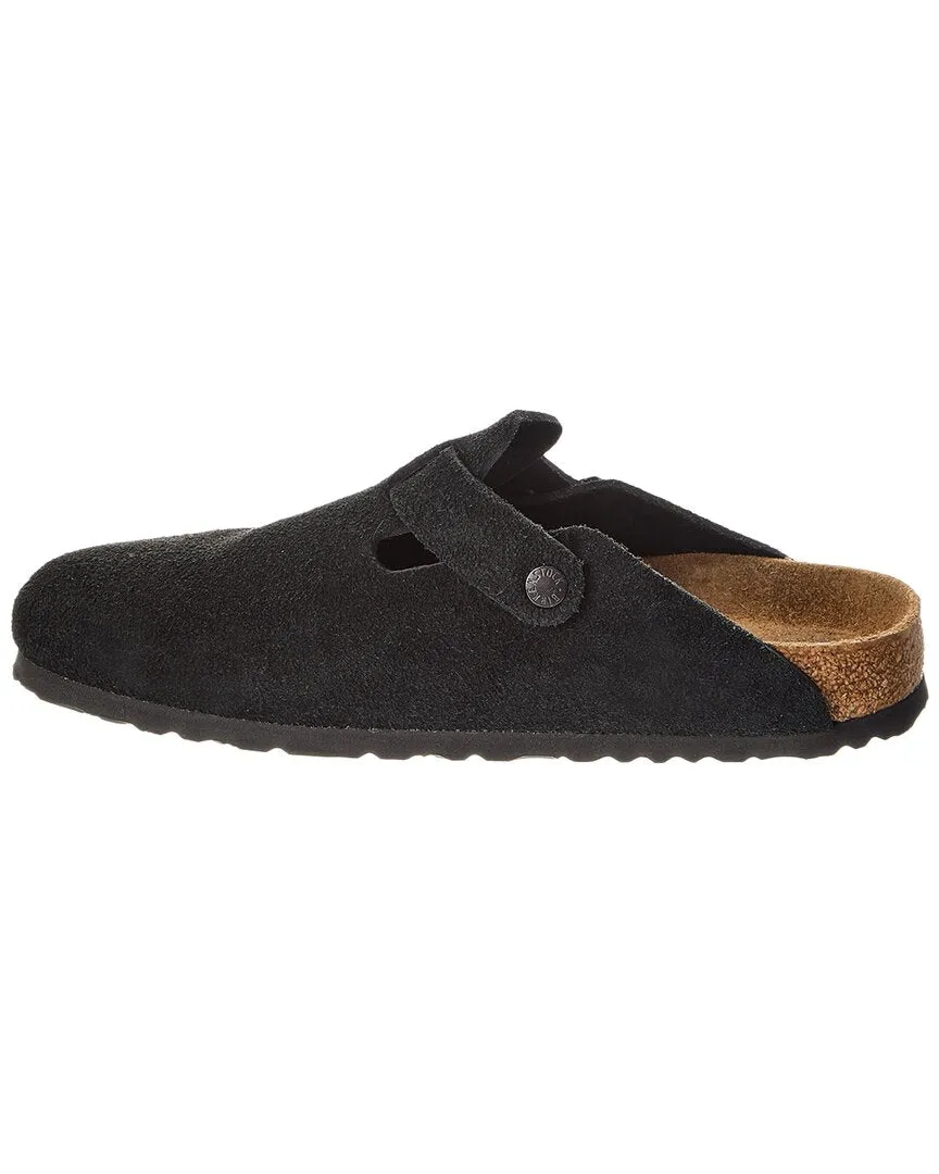 Birkenstock Boston BS Narrow Suede Clog