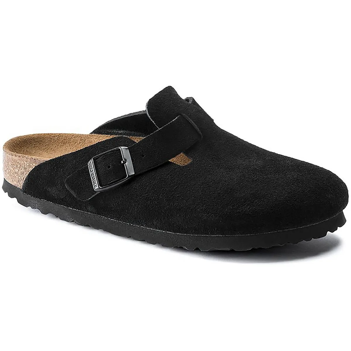 Boston BS Mens Nubuck Slip On Clogs