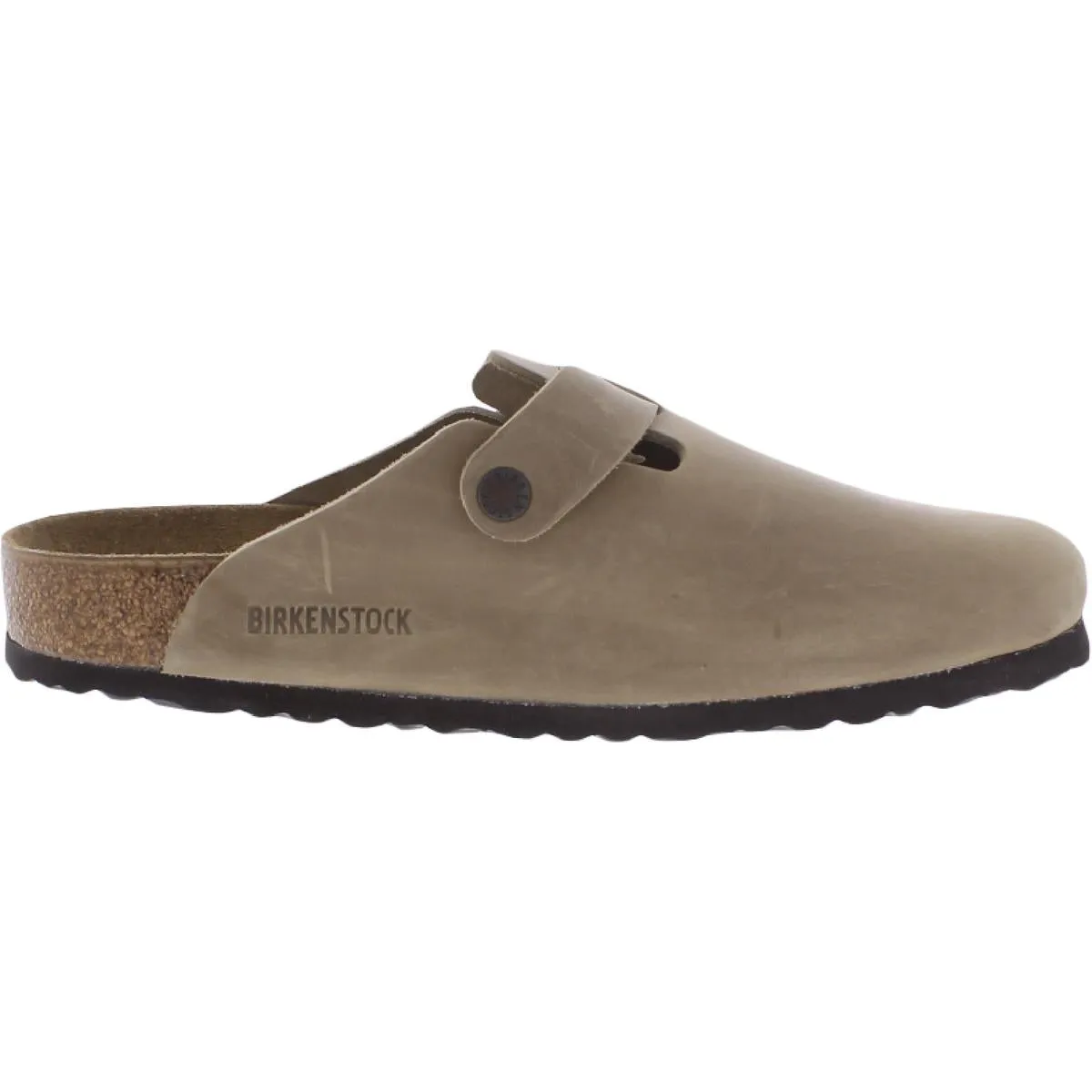 Boston BS Mens Nubuck Slip On Clogs