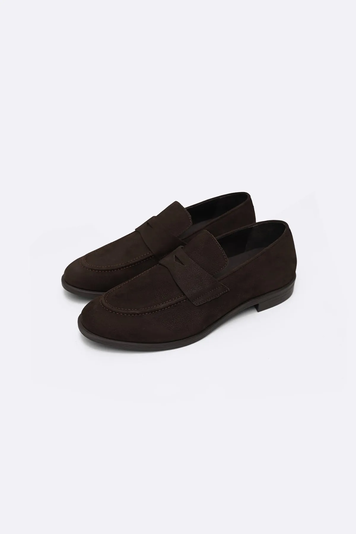 GENUINE NUBUCK LOAFERS
