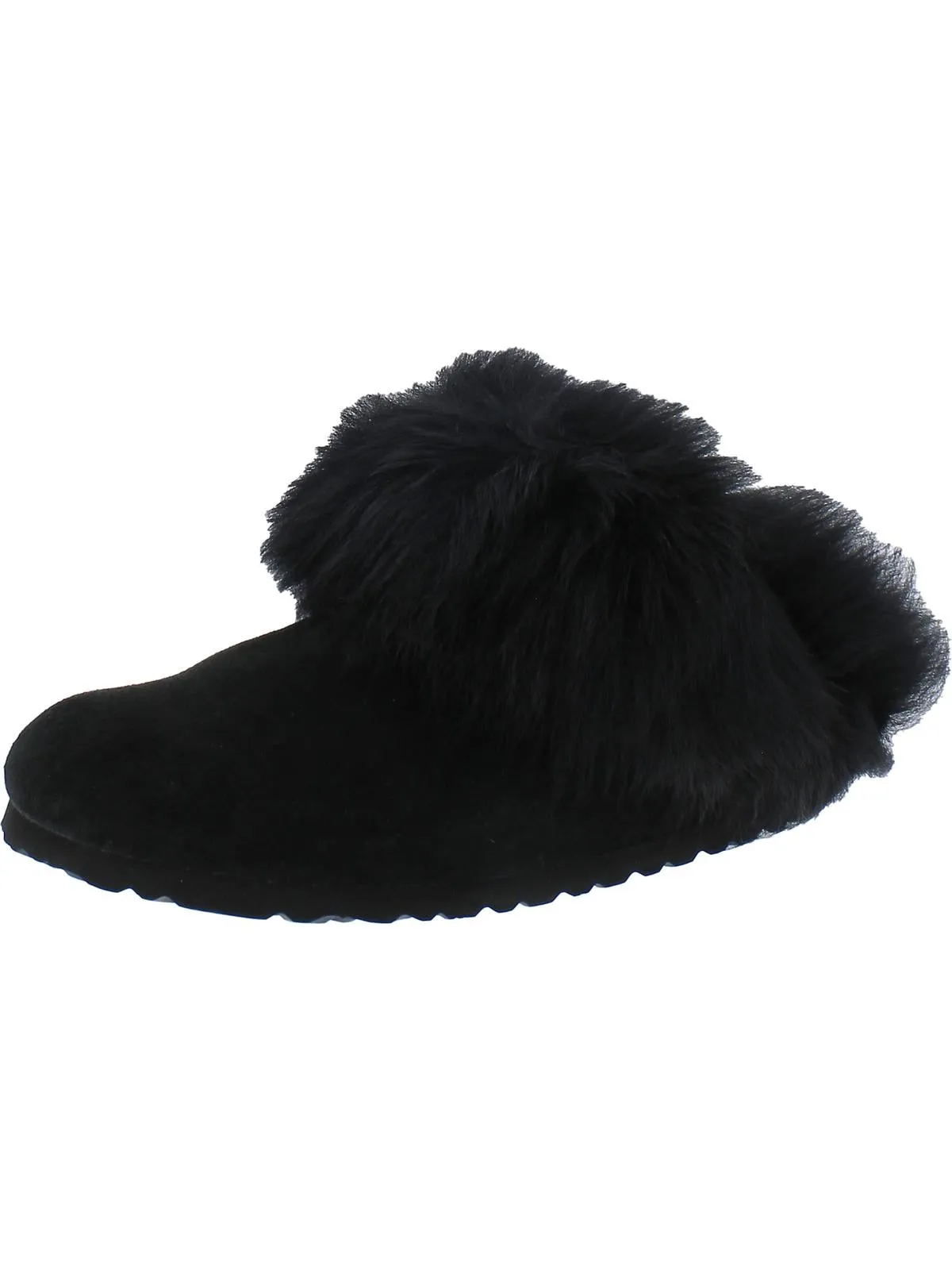 Kaprun Cuff Womens Suede Button Loafers