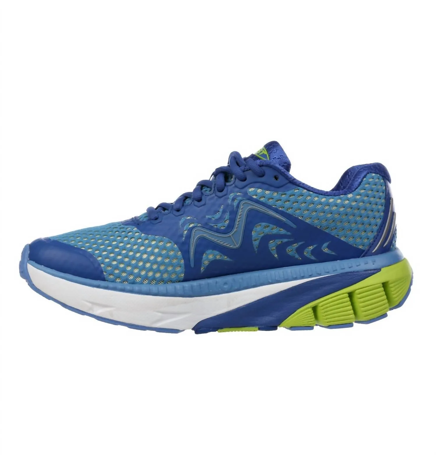 Men's Gt 18 Running Shoes In Navy Blue/lemon Green
