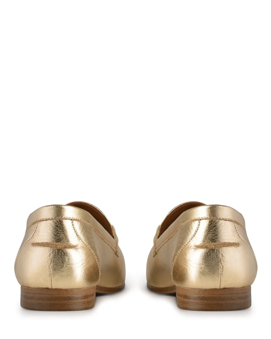 Mercy Gold Leather