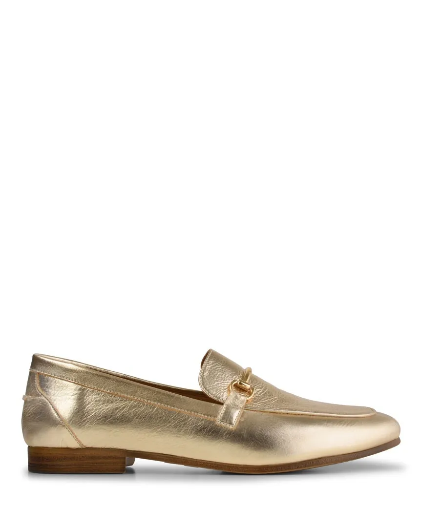 Mercy Gold Leather
