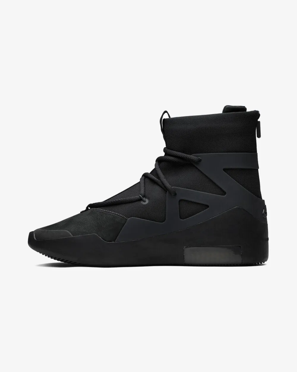 NIKE X FEAR OF GOD AIR 1 TRIPLE BLACK