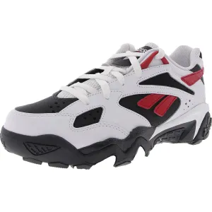 Preseason 94 Low Mens Lace-Up Leather Basketball Shoes