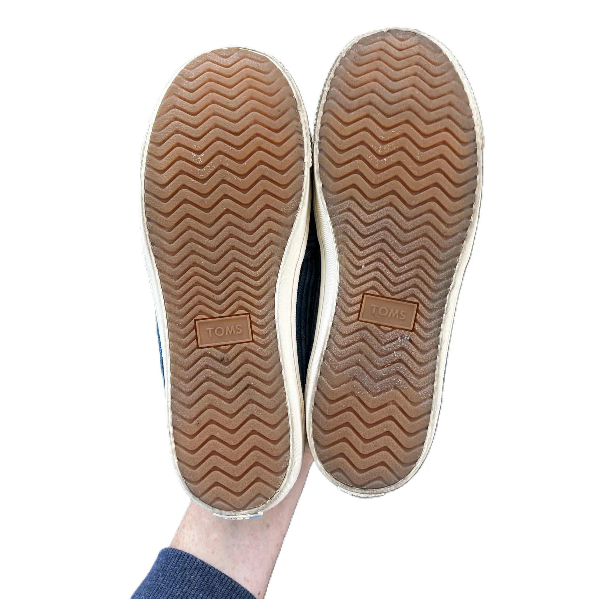 Shoes Flats By Toms In Blue, Size: 6 toms