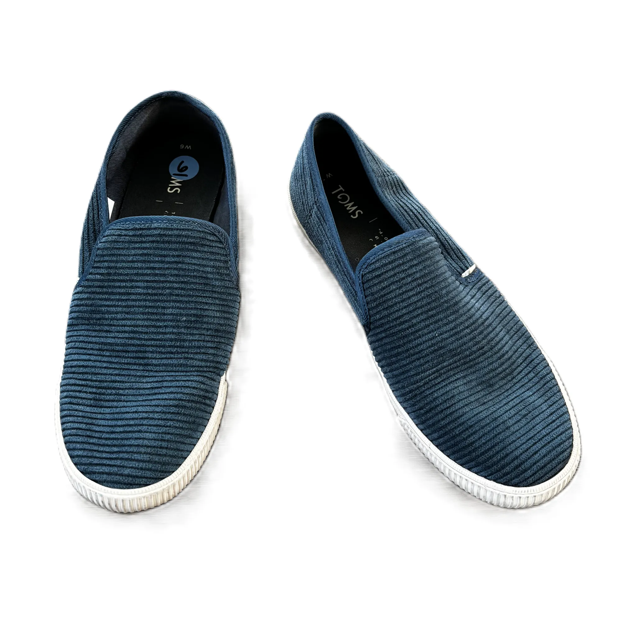 Shoes Flats By Toms In Blue, Size: 6 toms
