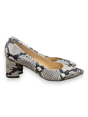 Shoes Heels Block By Marc Fisher In Snakeskin Print, Size: 7.5 marc-fisher