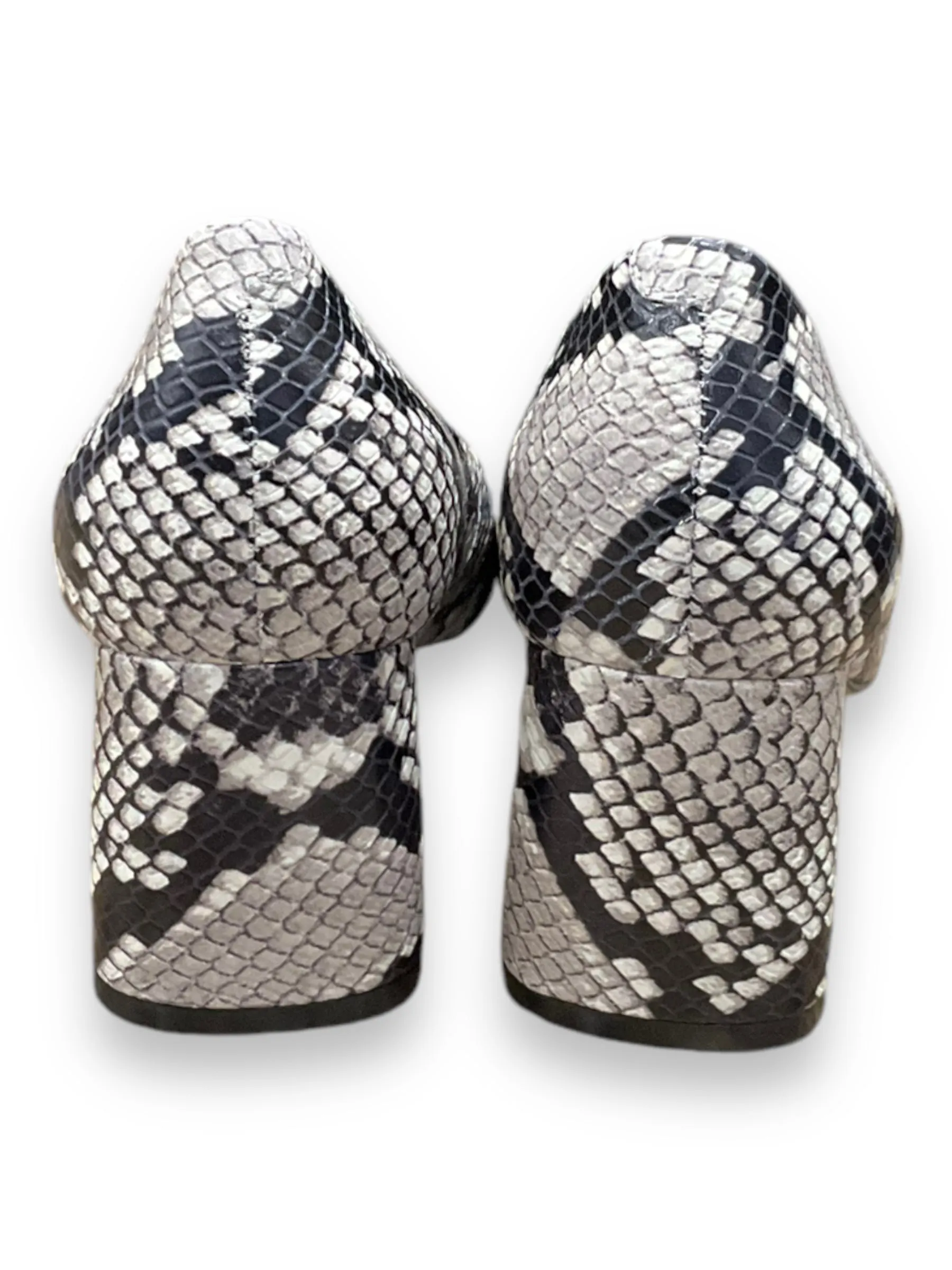 Shoes Heels Block By Marc Fisher In Snakeskin Print, Size: 7.5 marc-fisher