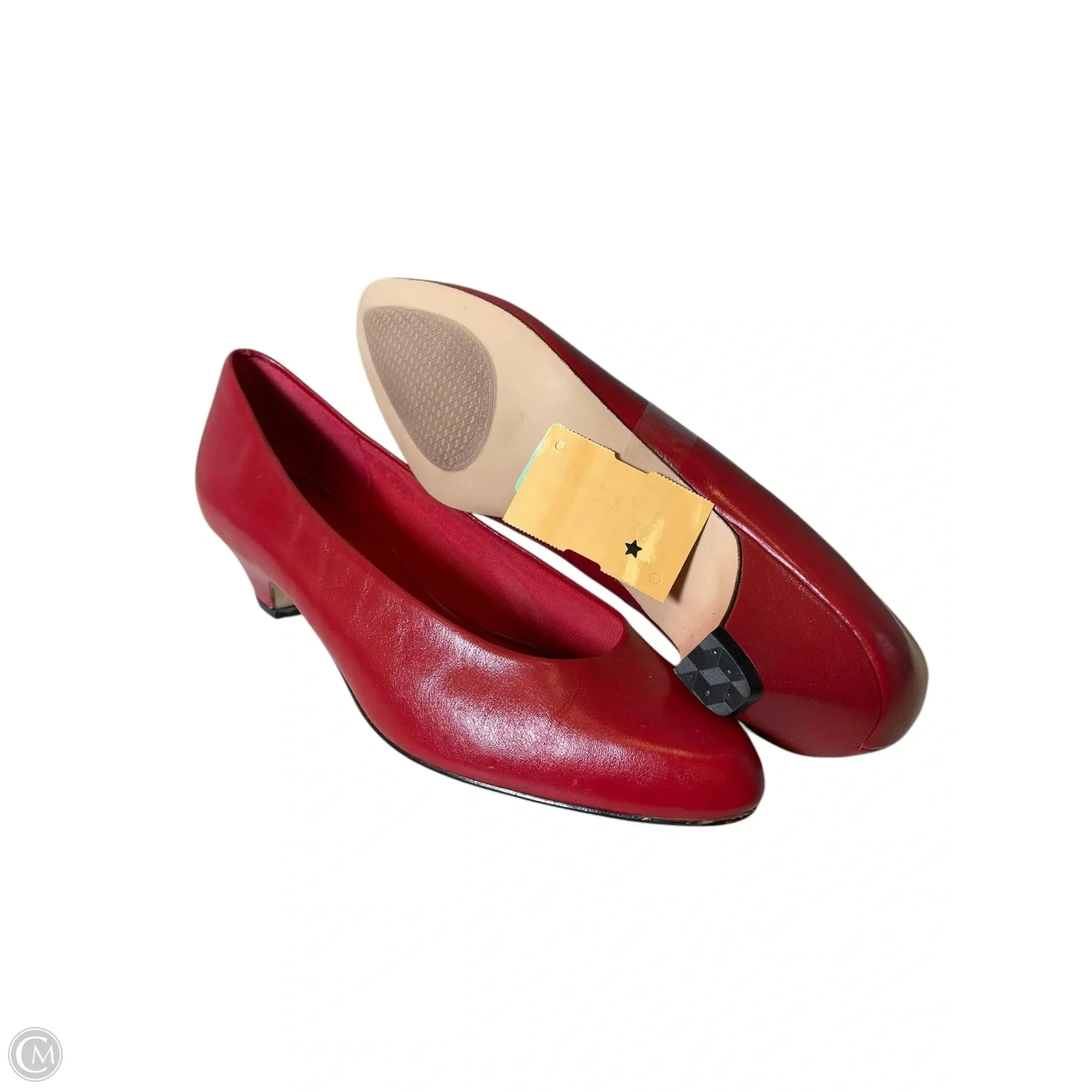 Shoes Heels Block By Naturalizer In Red, Size: 7