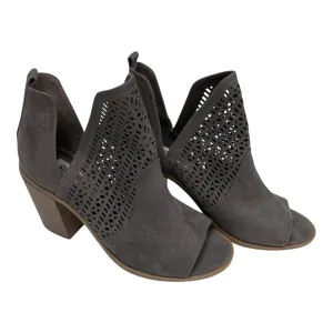 Shoes Heels Block By Steve Madden In Grey, Size: 7 steve madden