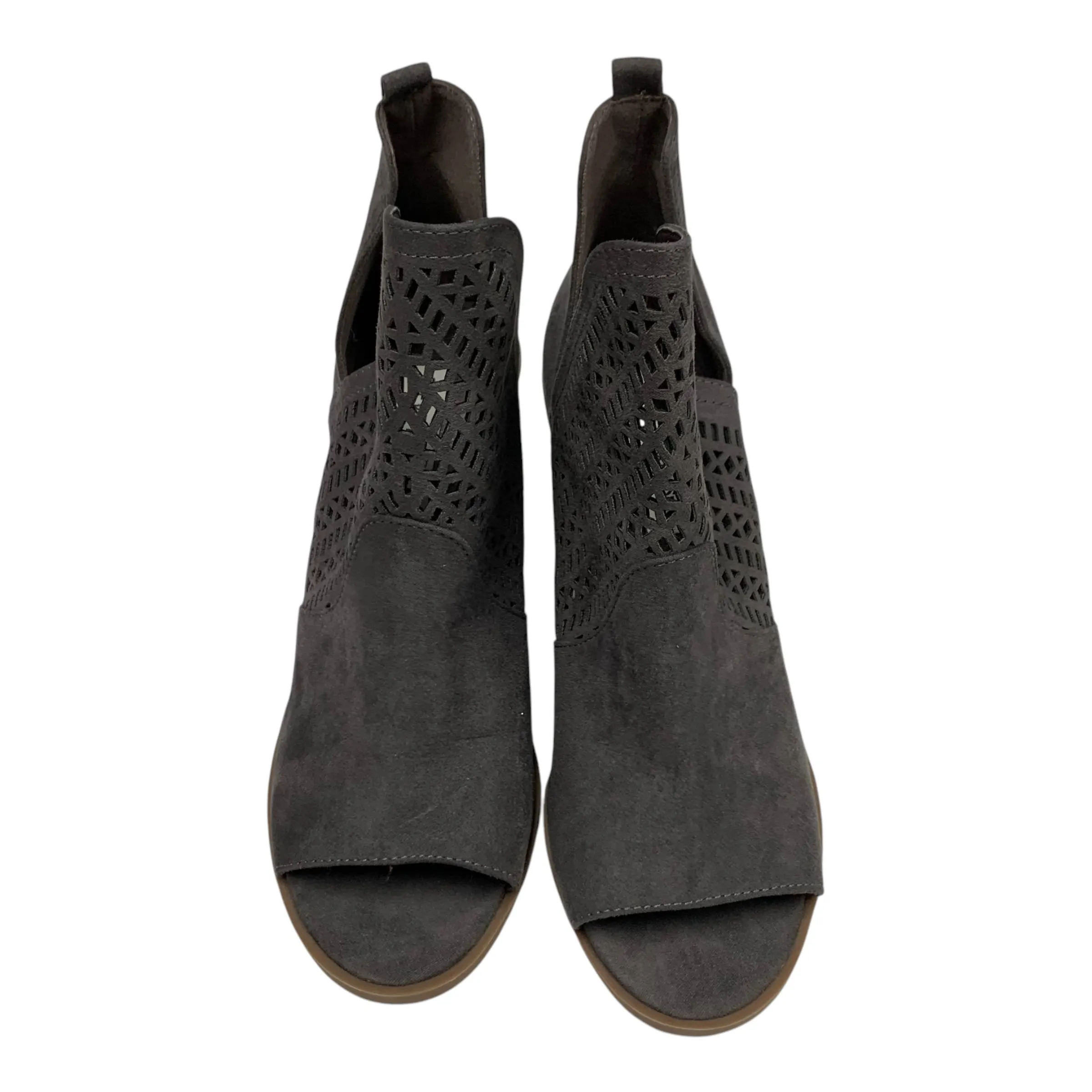 Shoes Heels Block By Steve Madden In Grey, Size: 7 steve madden