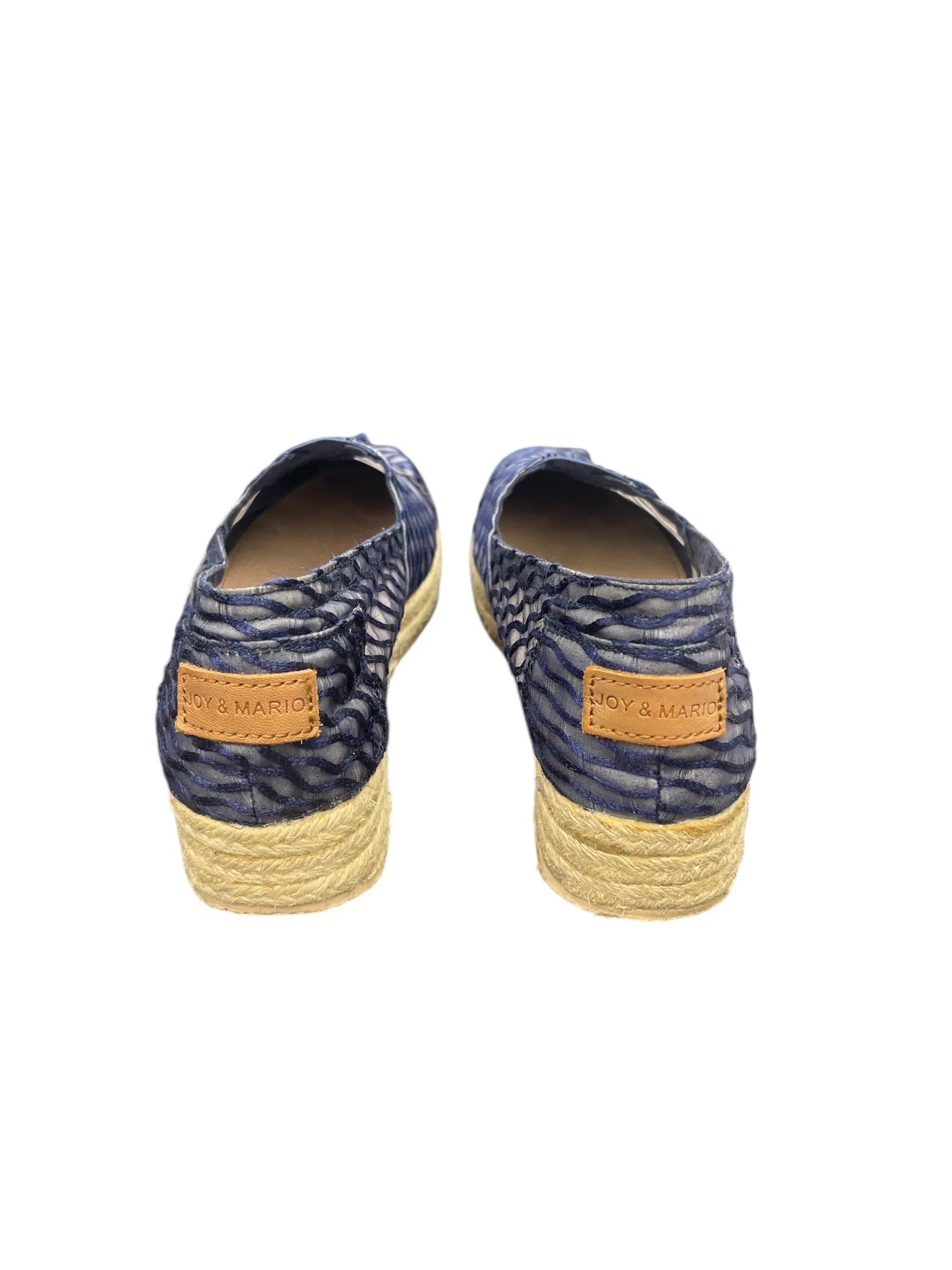 SHOES HEELS WEDGE by    CLOTHES MENTOR In BLUE, Size: 7.5