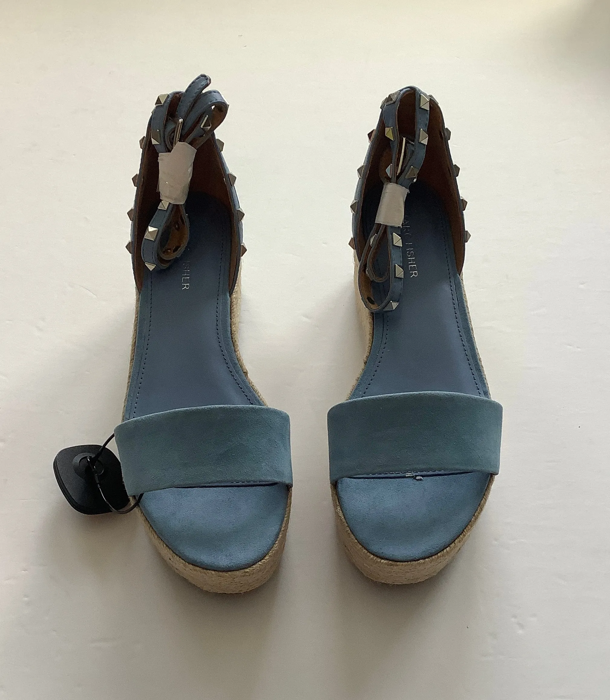 Shoes Heels Wedge By Marc Fisher In Blue, Size: 9 marc-fisher
