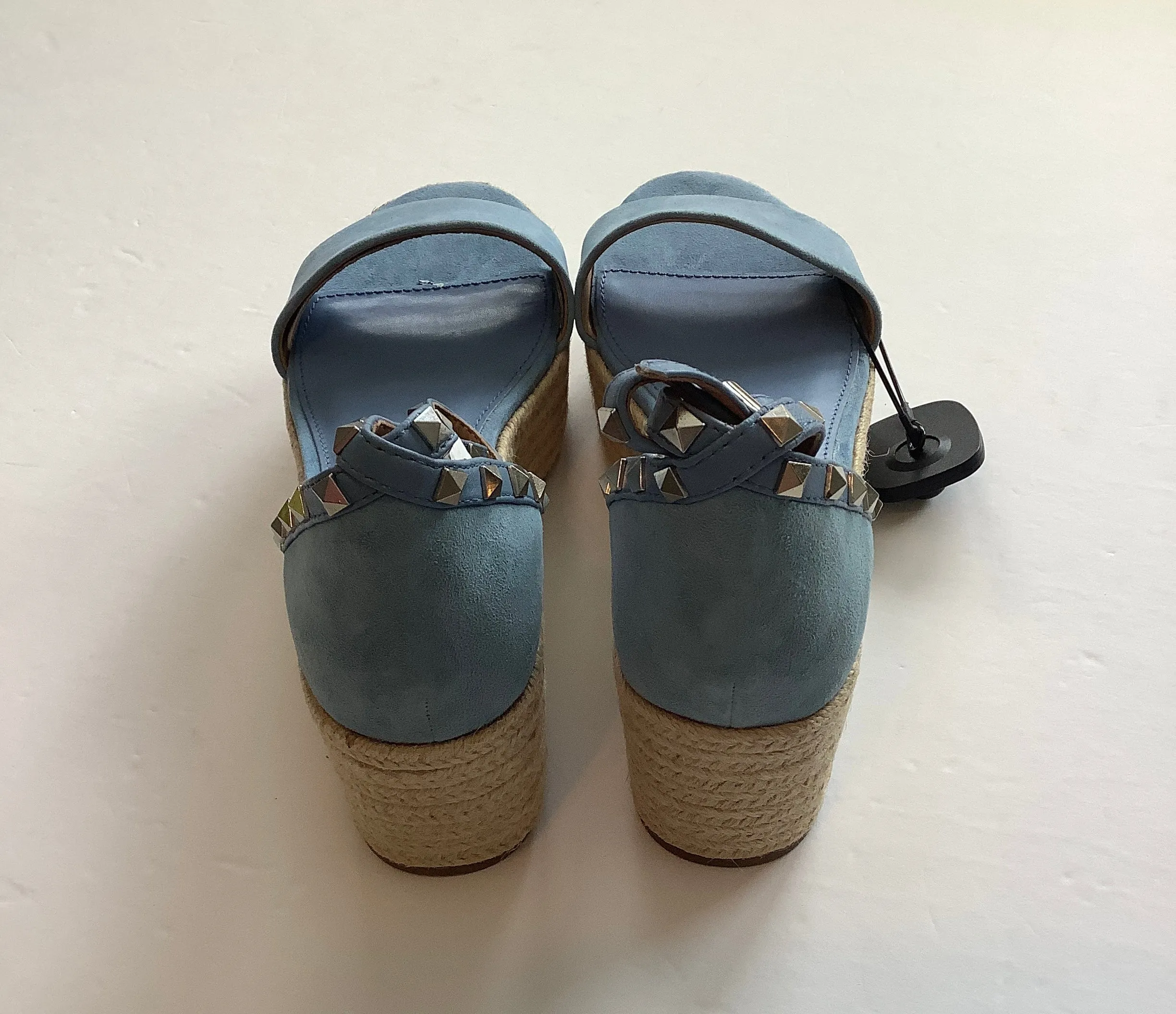 Shoes Heels Wedge By Marc Fisher In Blue, Size: 9 marc-fisher