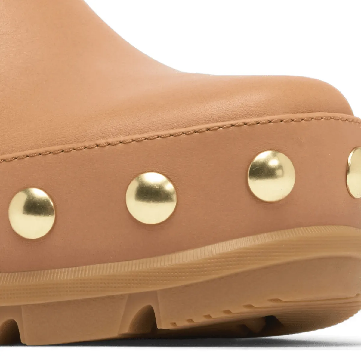 Sorel Women's Roam'N Clog RVT Tawny Buff/Gum 17