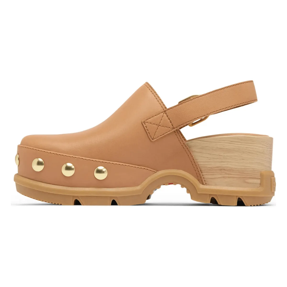 Sorel Women's Roam'N Clog RVT Tawny Buff/Gum 17