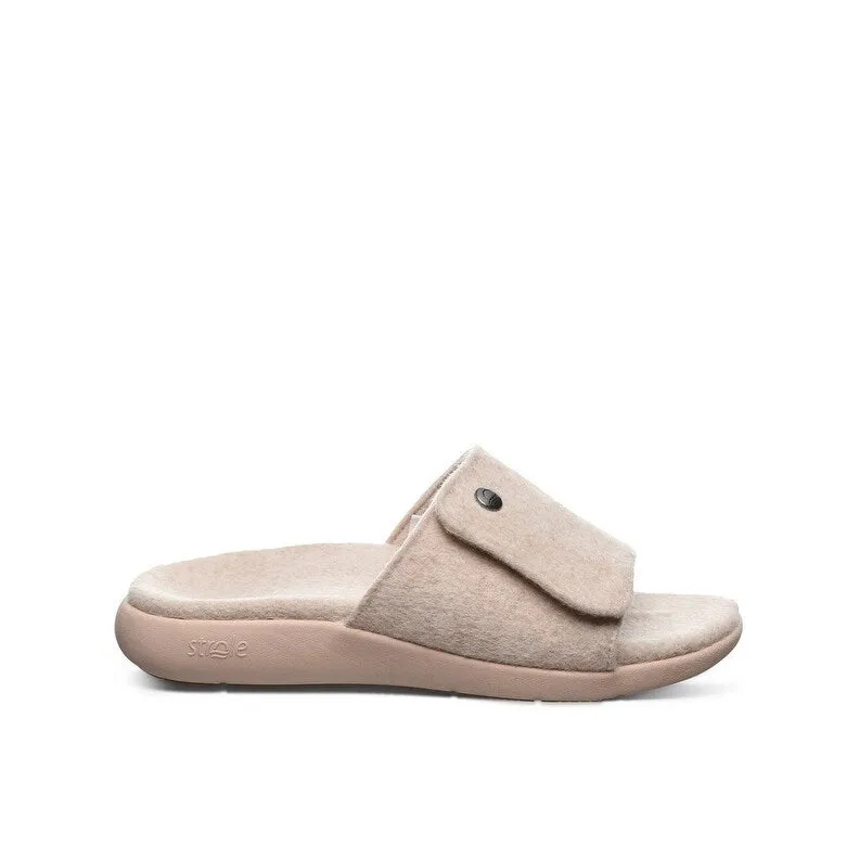 Strole Casual Shoes Womens Den Slide Sandal Melton Wool S779W