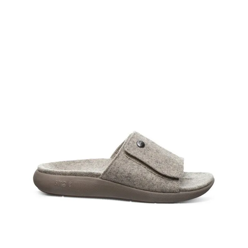 Strole Casual Shoes Womens Den Slide Sandal Melton Wool S779W
