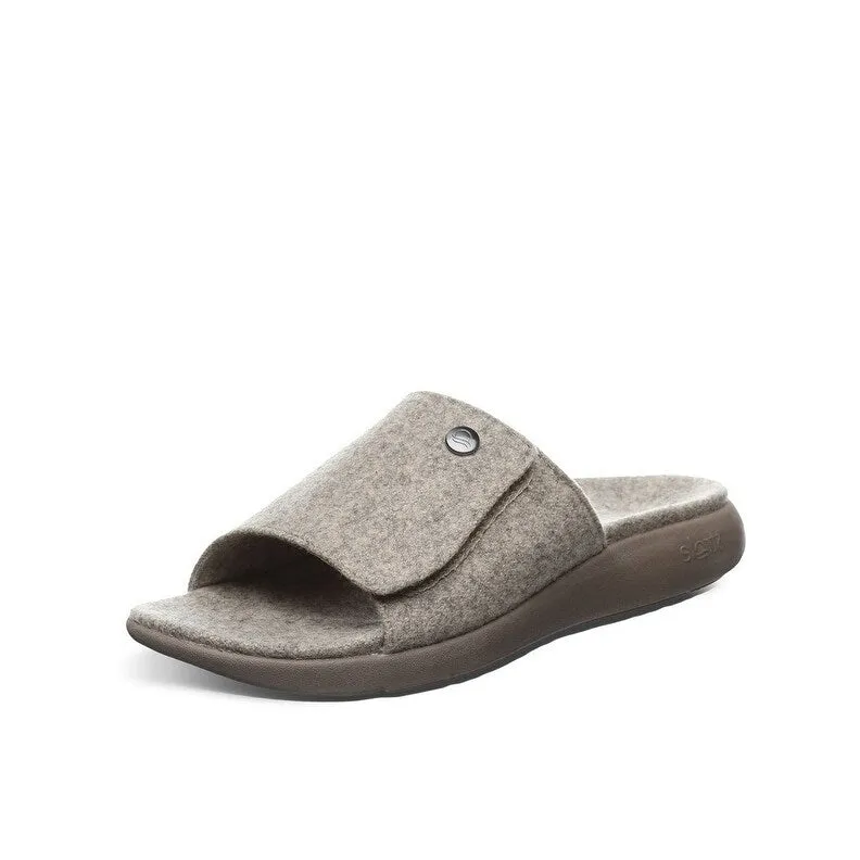 Strole Casual Shoes Womens Den Slide Sandal Melton Wool S779W