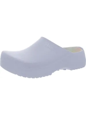Super-Birki Womens Pebbled Slip On Clogs