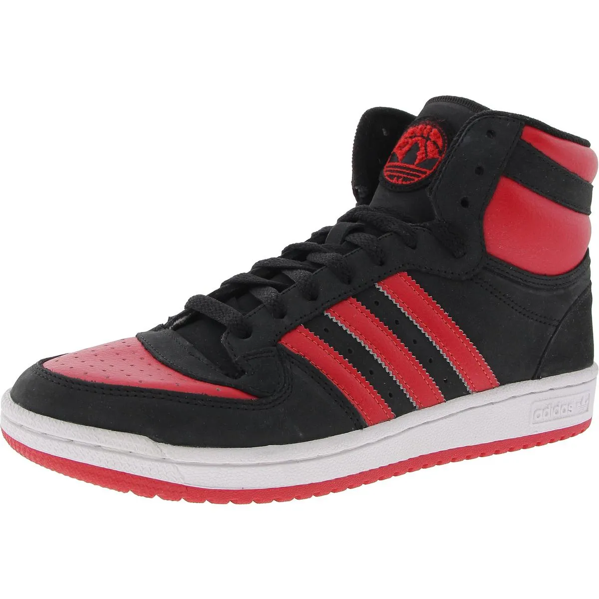 Top Ten RB Mens Lace-Up Leather Basketball Shoes