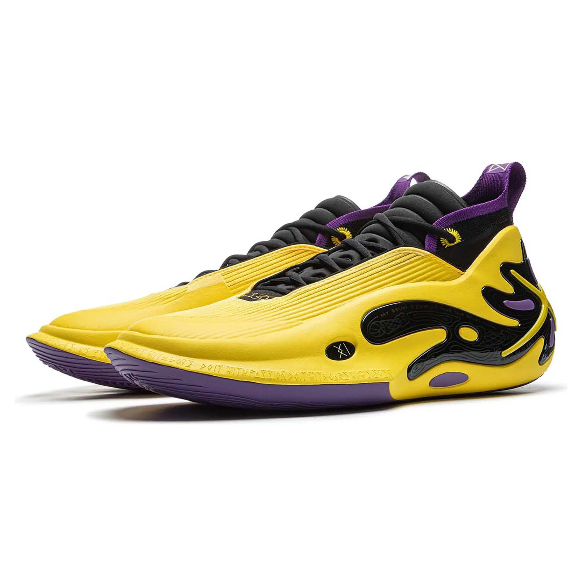 Way Of Wade 11 Low 'Purple & Gold' Men's Basketball Shoes