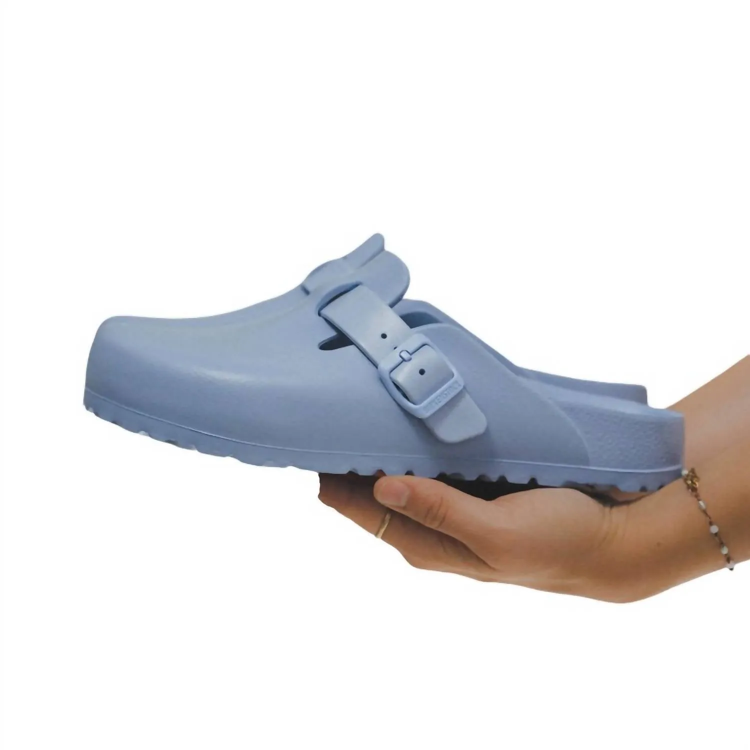 Women's Boston Eva Clogs In Dusty Blue