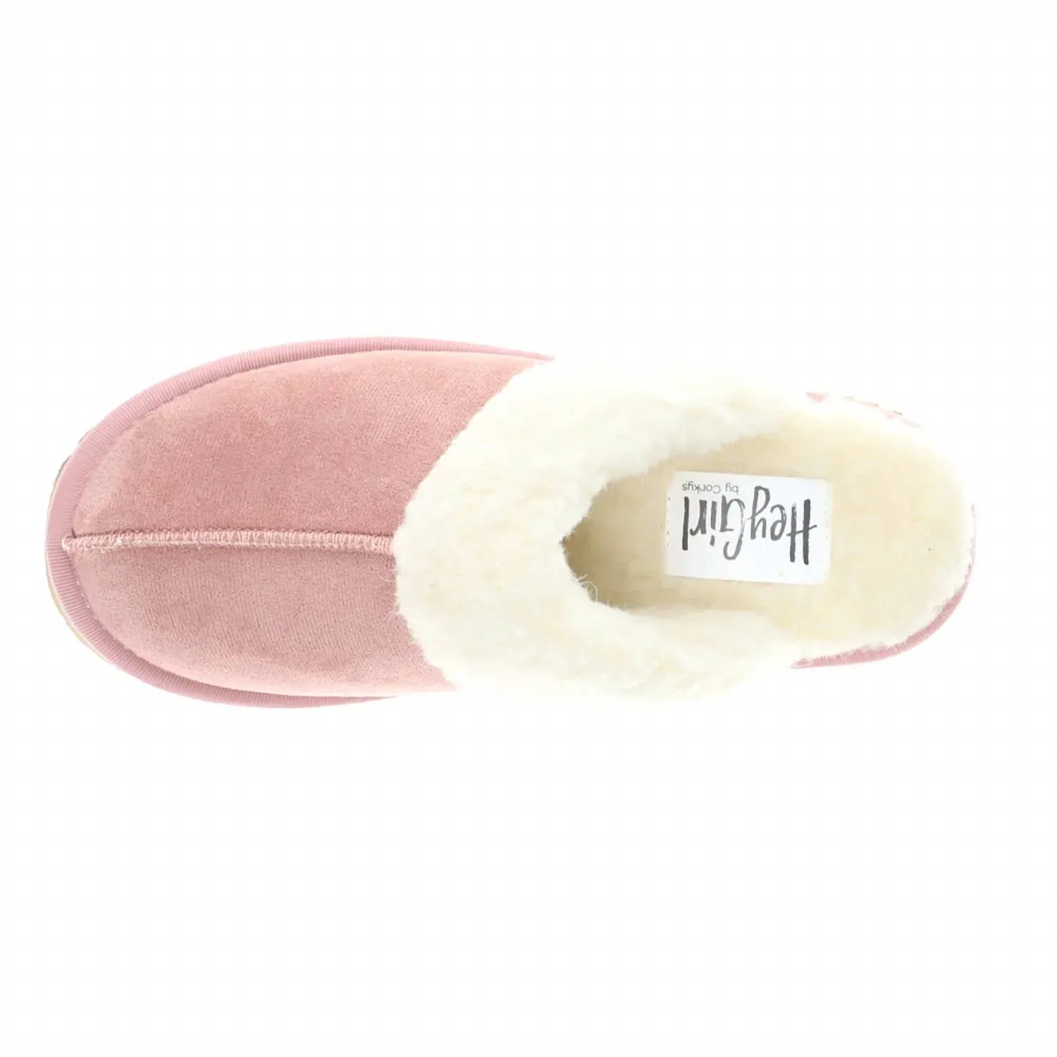 Women's Hey Girl Suede Faux Suede Clogs In Blush